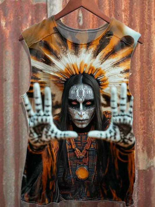 Men's Casual Printed Tank Top