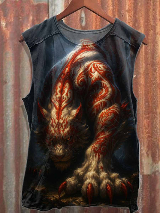 Men's Casual Printed Tank Top