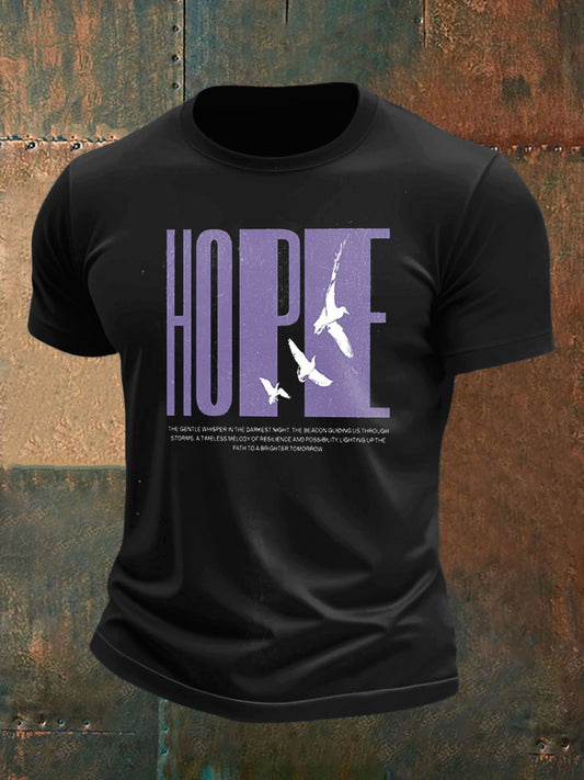 Men's Hope Printed Short Sleeve T-Shirt