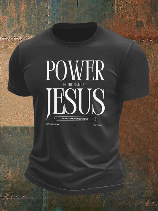 Men's God's Right Printed Short Sleeve T-Shirt
