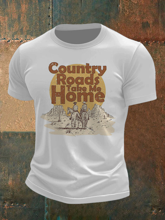 Men's Homeward Bound Printed Short Sleeve T-Shirt