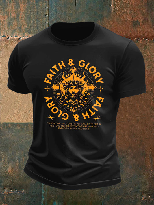 Men's Faith Printed Short Sleeve T-Shirt