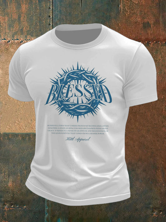 Men's Thorn Print Short Sleeve T-Shirt