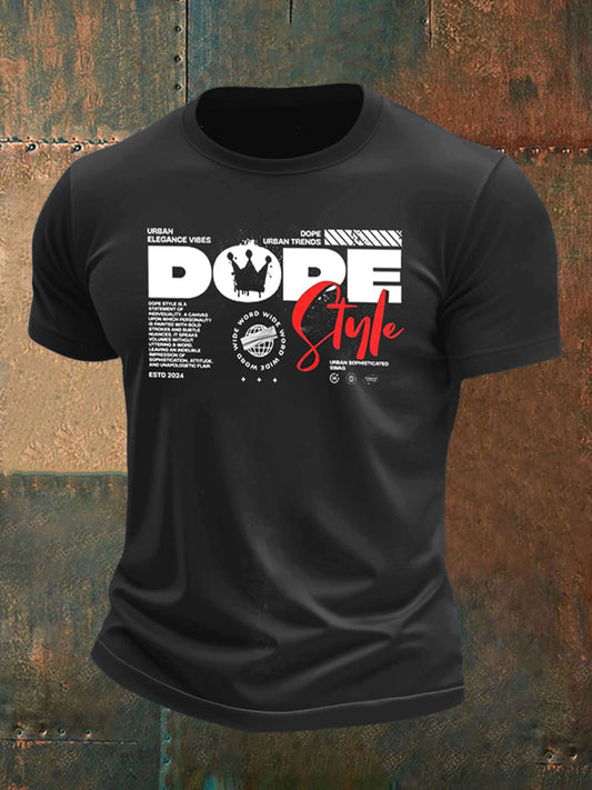 Men's Hope and Future Print Short Sleeve T-Shirt