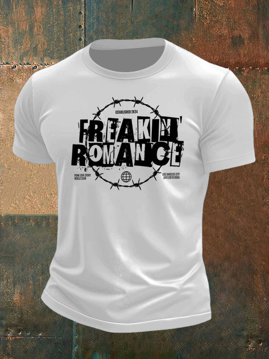 Men's Thorn and Future Print Short Sleeve T-Shirt