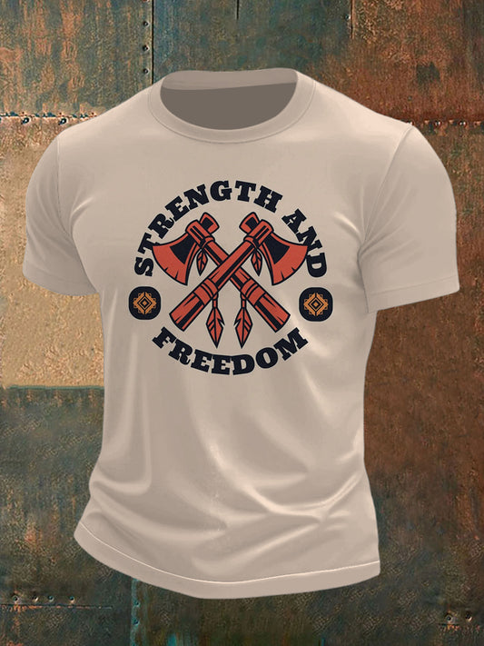 Men's War and Glory Printed Short Sleeve T-Shirt