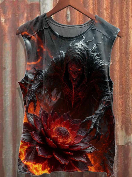 Men's Casual Printed Tank Top