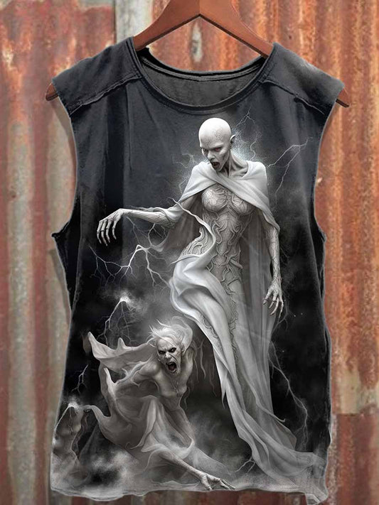 Men's Monster Casual Printed Tank Top