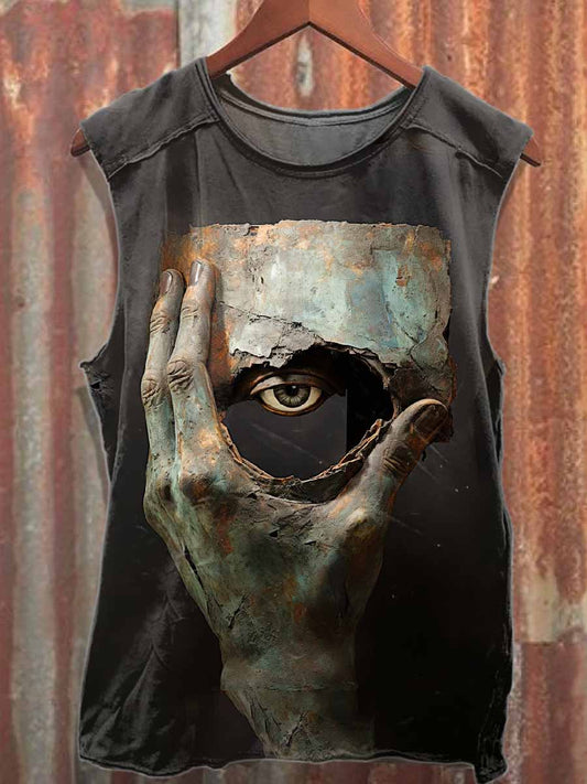 Men's Casual Printed Tank Top