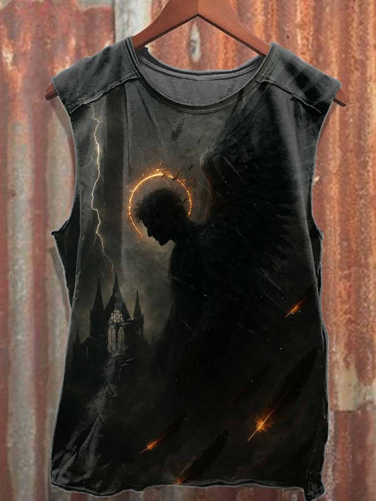 Men's Casual Printed Tank Top