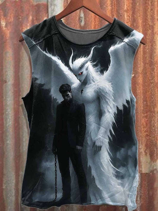 Men's Casual Printed Tank Top