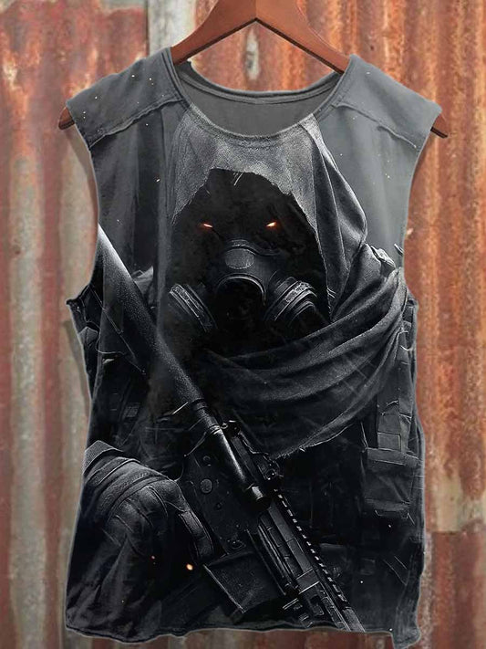 Retro Breaking Bad Printed Cotton Tank Top