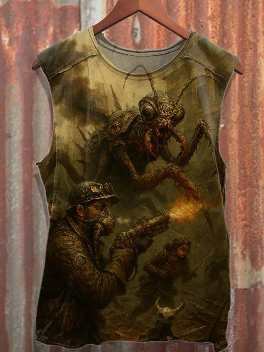 Men's Casual Printed Tank Top