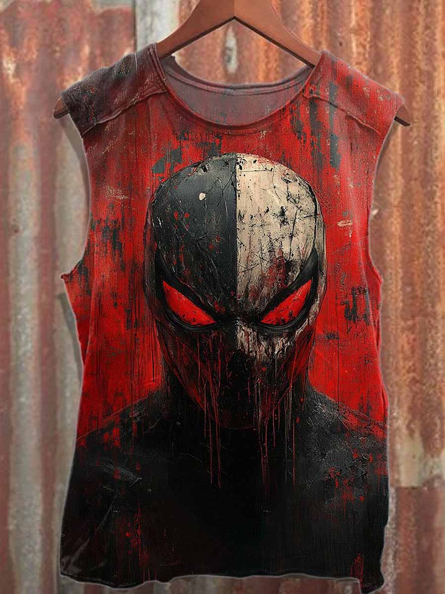 Men's Casual Printed Tank Top