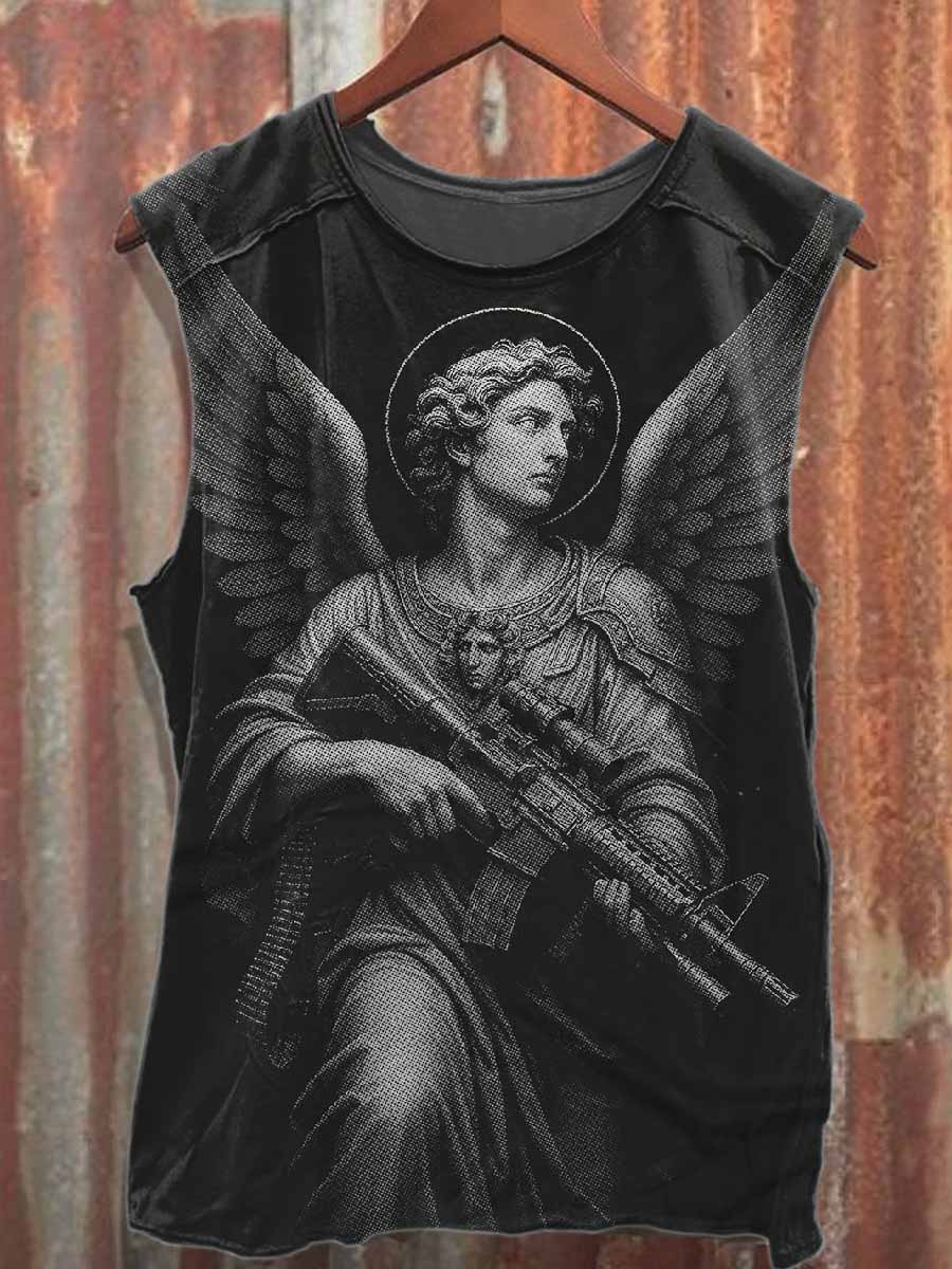 Men's Casual Printed Tank Top