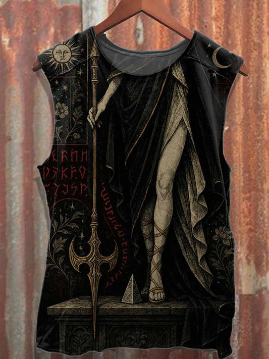 Men's Casual Printed Tank Top