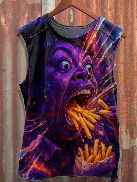 Men's Casual Printed Tank Top