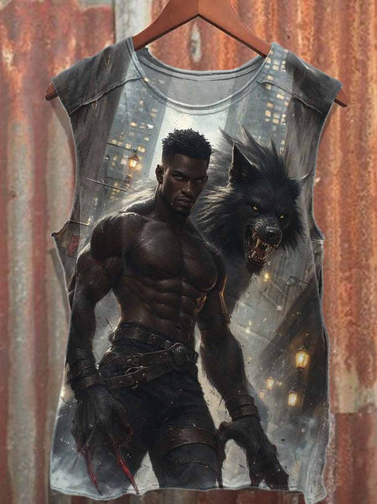 Variation Human Printed Casual Cotton T-shirt