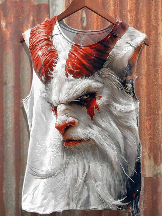 Men's Casual Printed Tank Top