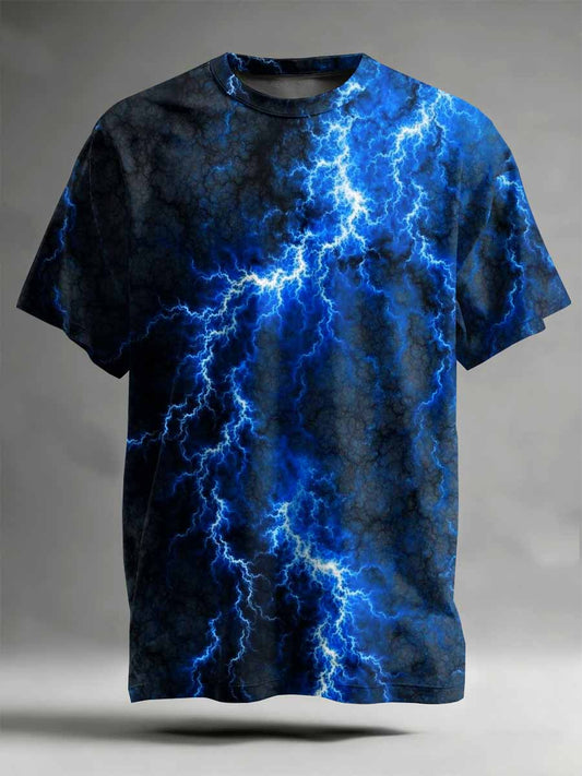 Abstract Pattern Printed Casual T-Shirt