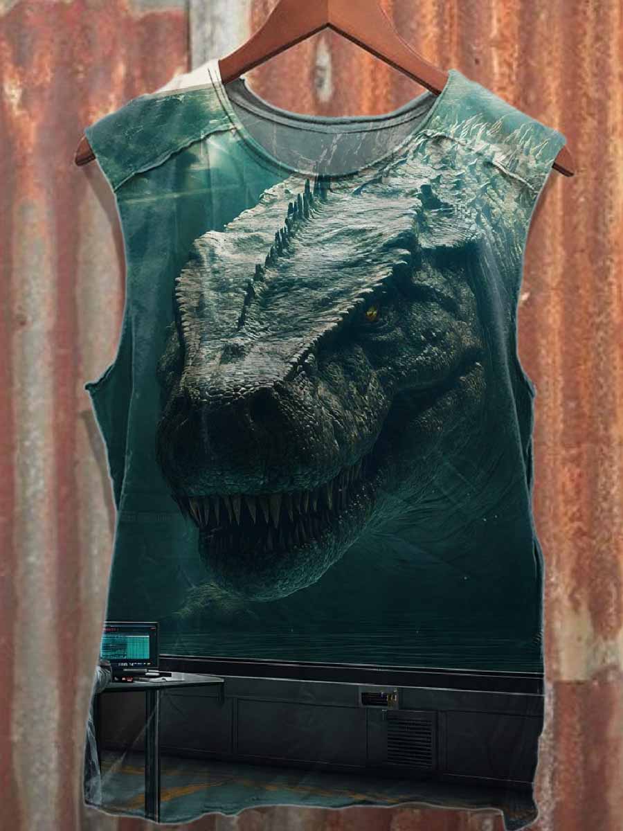 Men's Casual Printed Tank Top