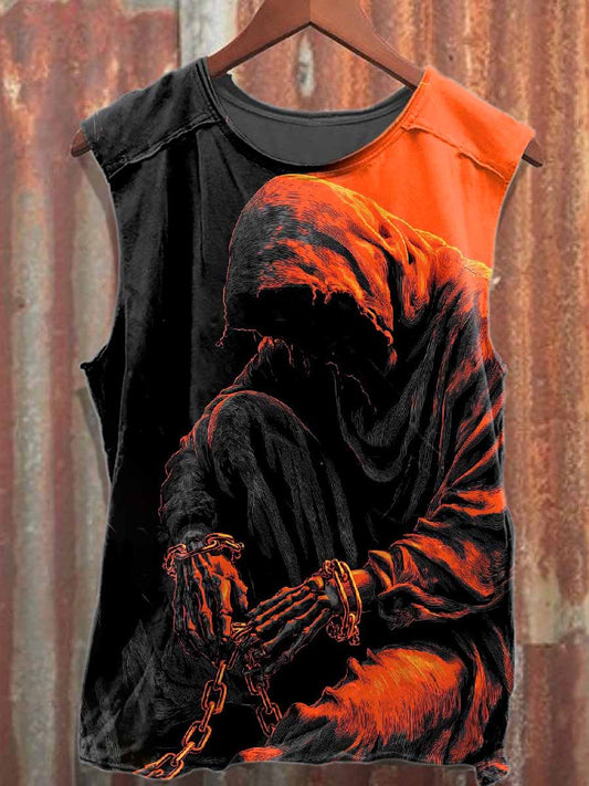 Men's Casual Printed Tank Top