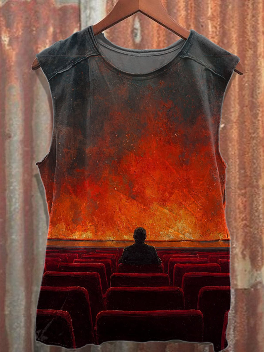 Men's Casual Printed Tank Top