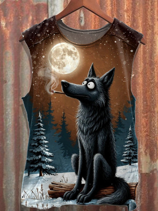 Men's Casual Printed Tank Top