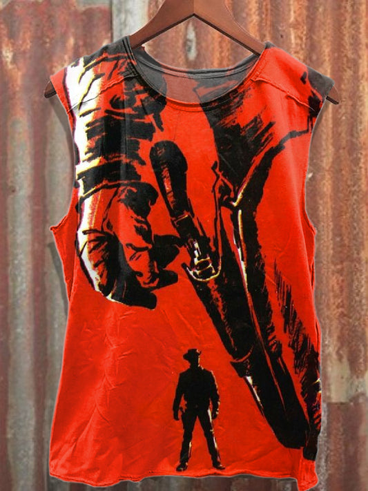 Men's Casual Printed Tank Top