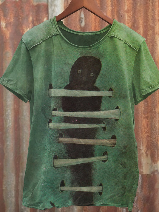 Gorgeous Graffiti Art Printed Loose T-shirt