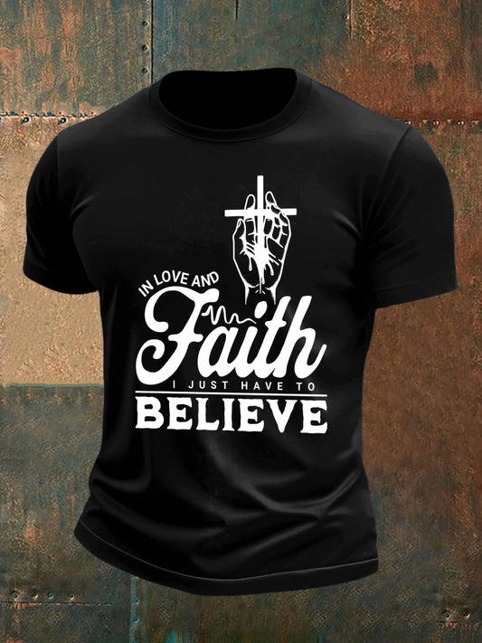 Men's Keep the Trust Printed Short Sleeve T-Shirt