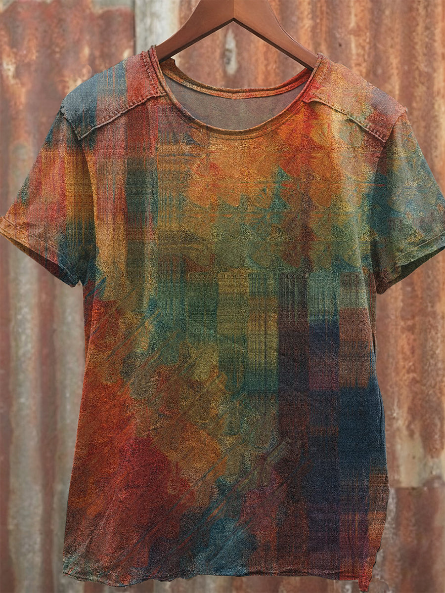 Gorgeous Graffiti Art Printed Loose T-shirt