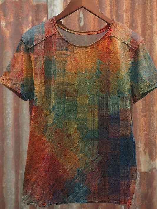 Gorgeous Graffiti Art Printed Loose T-shirt