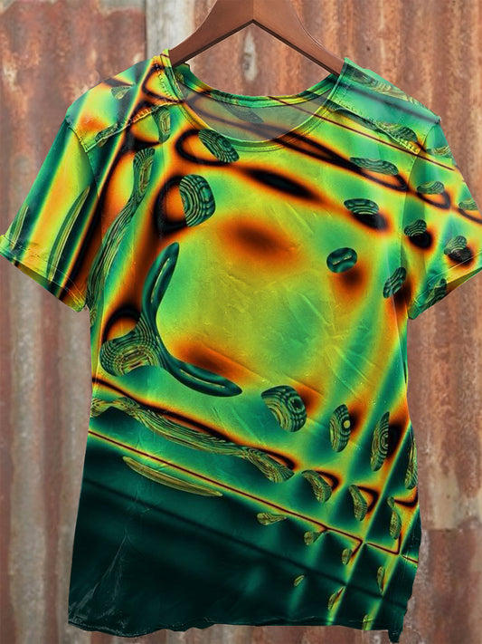 Gorgeous Graffiti Art Printed Loose T-shirt