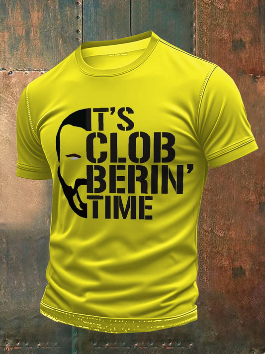 Retro Printed Casual Loose T-Shirt