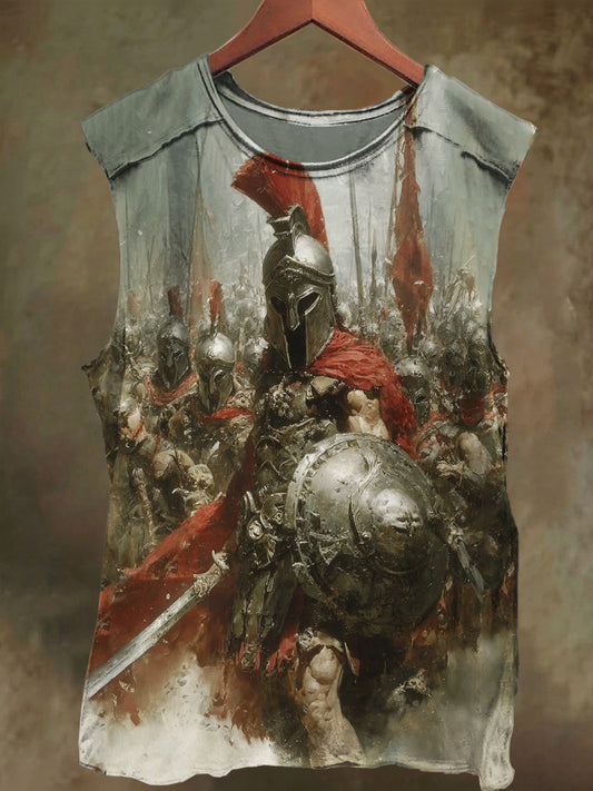 Unisex Order Printed Casual Cotton Tank Top