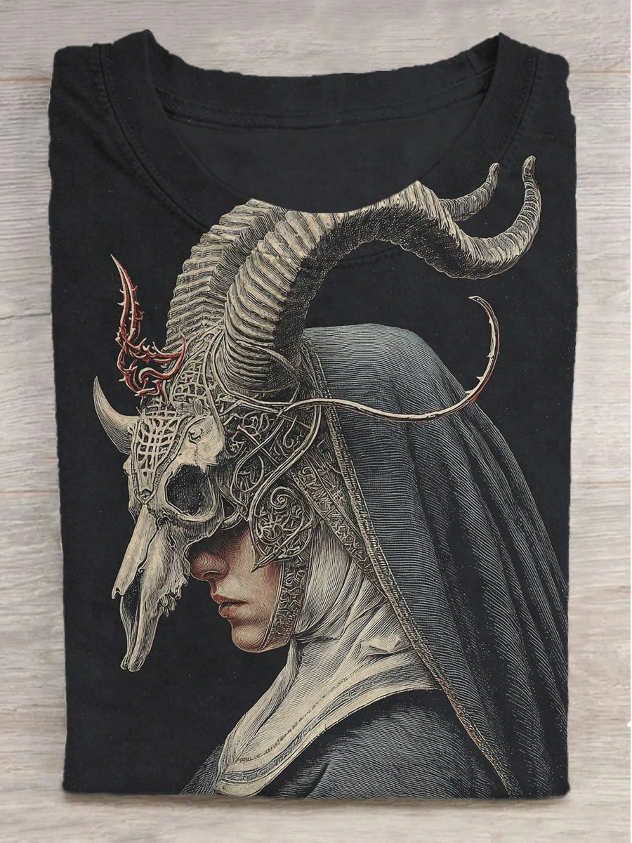 Sheepshead Sisters Printed Crew Neck Short Sleeve T-Shirt