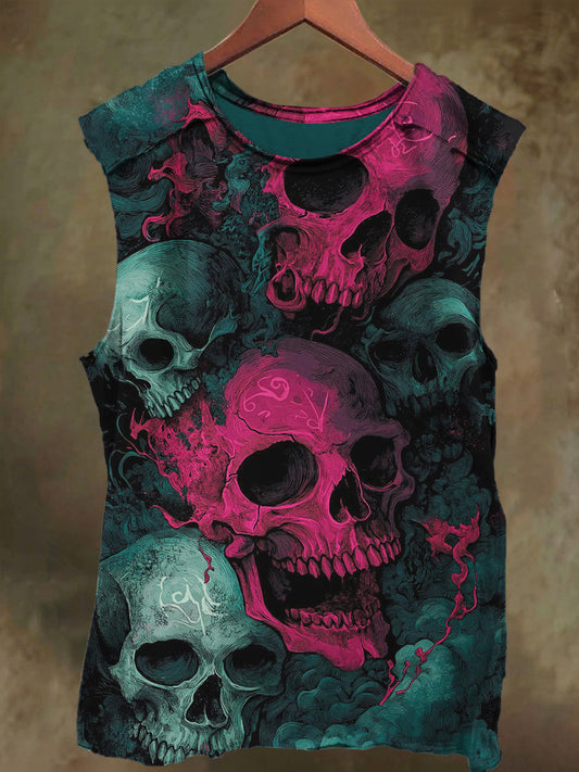 Unisex Pop Art Art Illustration Print Casual Cotton Tank Top