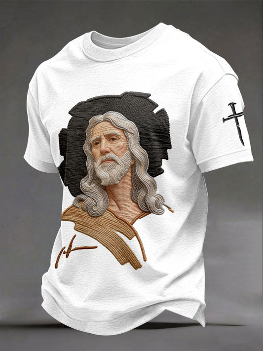 Men's Jesus Art Print T-Shirts