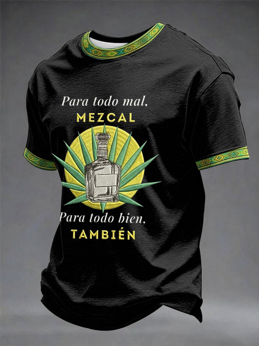 Men's Cinco De Mayo Print Short-Sleeve T-shirt