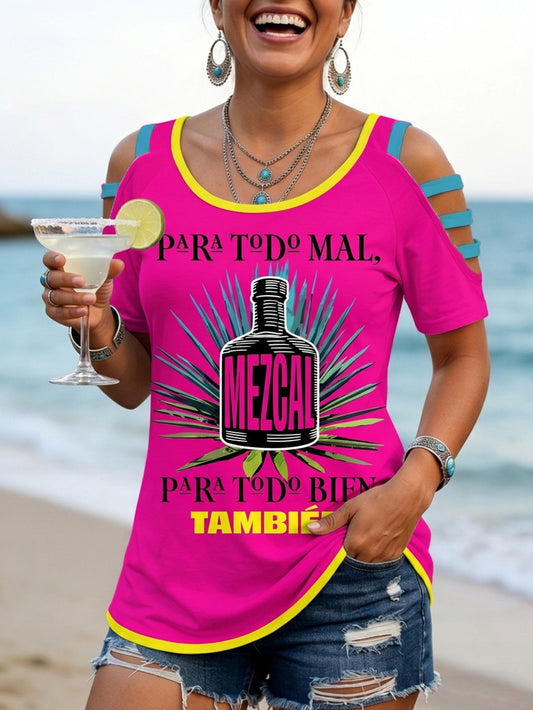 Women's Cinco De Mayo Print Casual Shirt