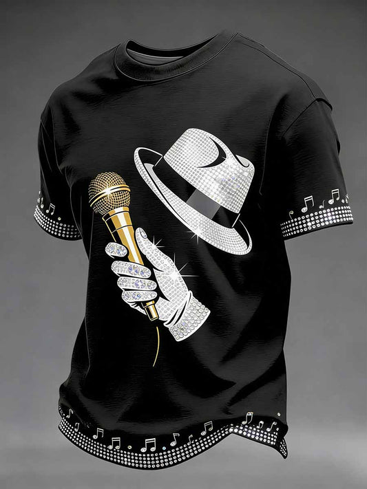 Men's Vintage Commemorative Printed T-Shirt