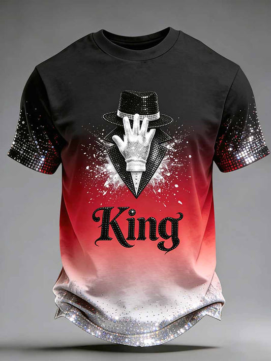 Men's Vintage Commemorative Printed T-Shirt
