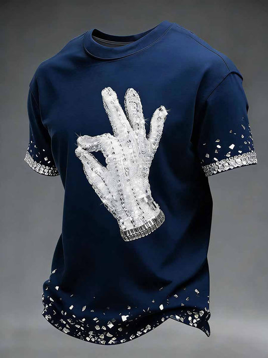 Men's Vintage Commemorative Printed T-Shirt