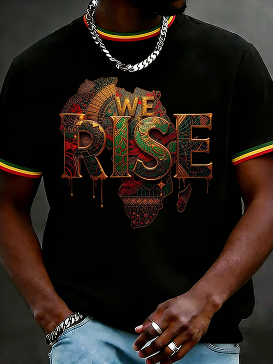 Men's Juneteenth Print short sleeves t-shirt