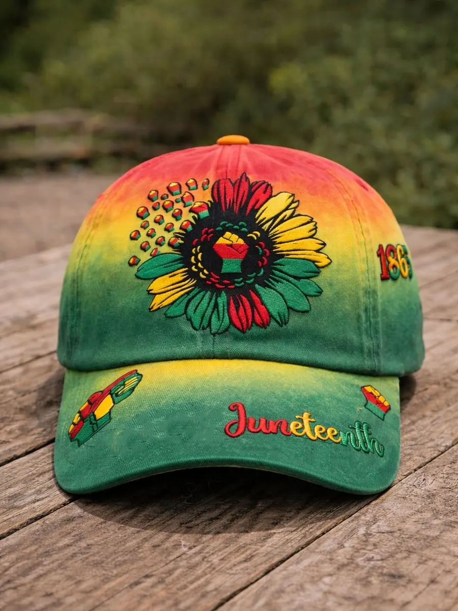 Unisex Juneteenth Print Hat