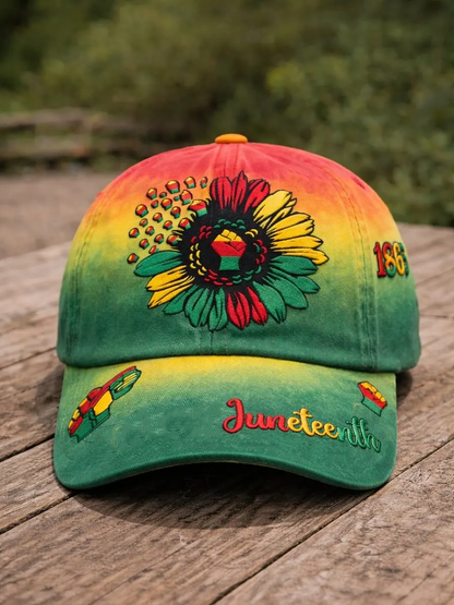 Unisex Juneteenth Print Hat