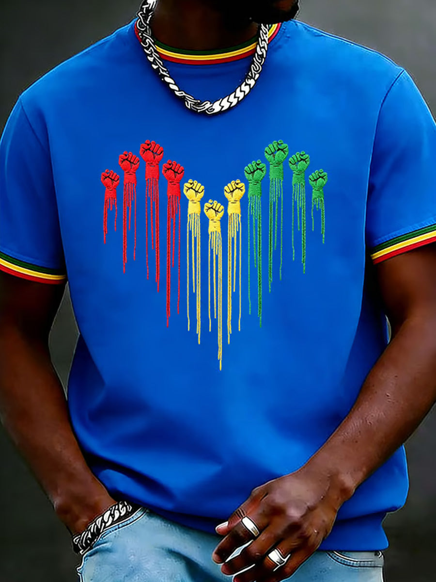 Men's Juneteenth Print Tee