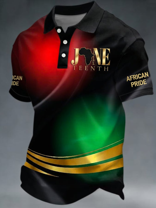 Men's Juneteenth 1865 Printed Shirt