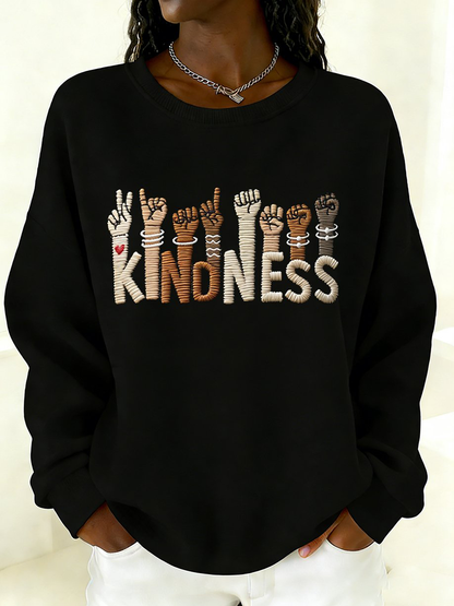 Women's Black History Culture Regular Sweatshirt